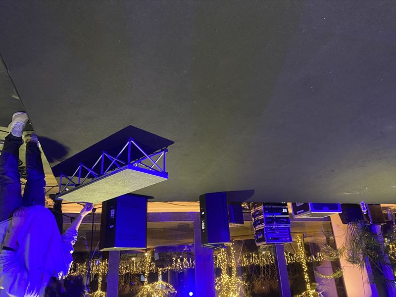 パンチカーペット(W) 使用イメージ 黒